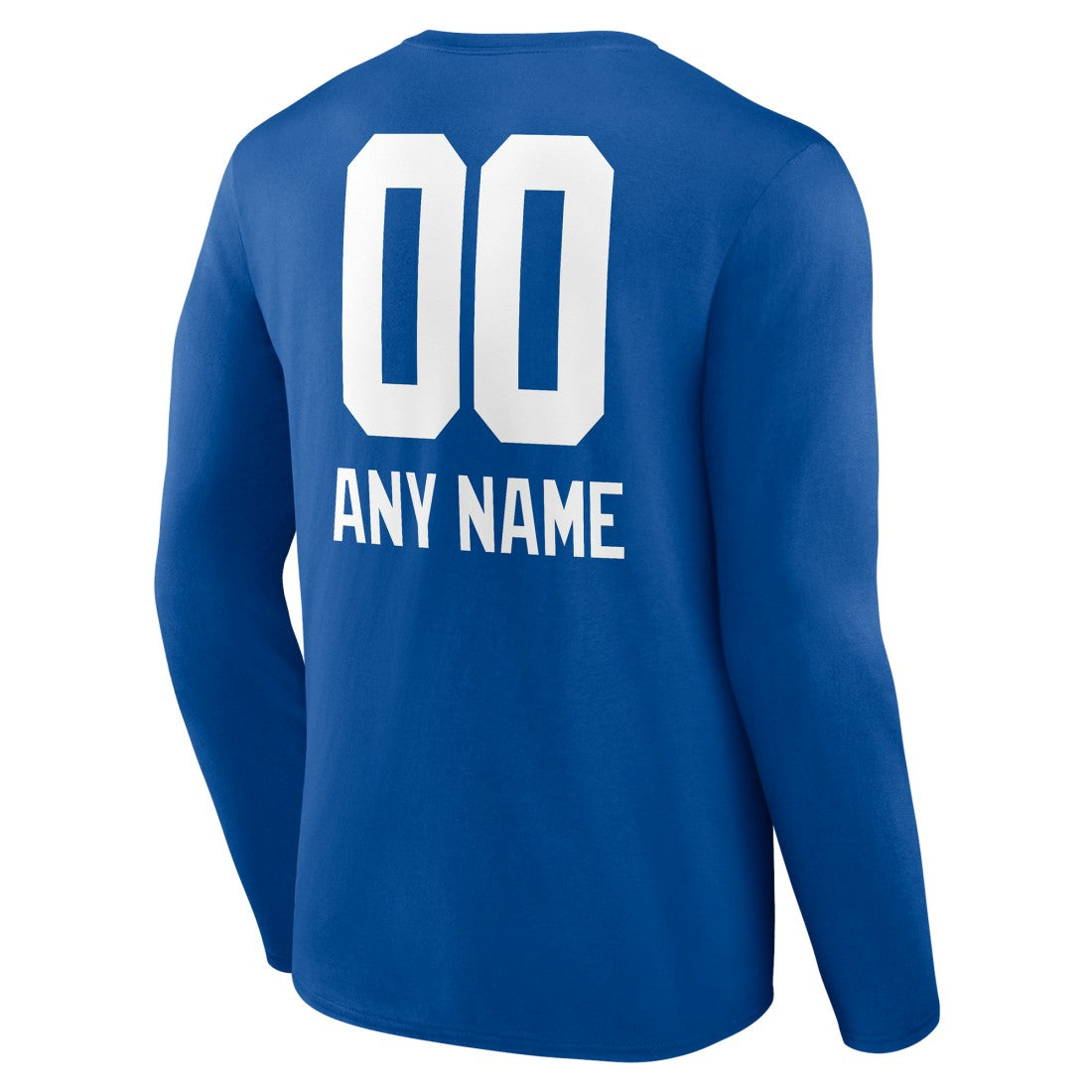New York Giants Personalized Name & Number Team Wordmark Long Sleeve T-Shirt | NFL Near me