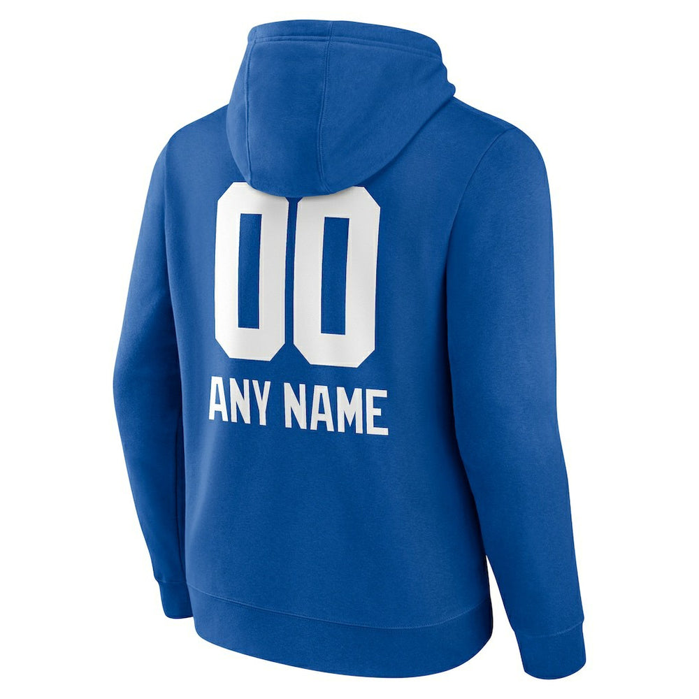 New York Giants Personalized Name & Number Team Wordmark Pullover Hoodie | NFL Hot