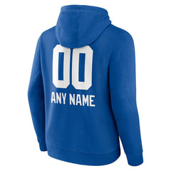 New York Giants Personalized Name & Number Team Wordmark Pullover Hoodie | NFL Hot