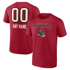 Tampa Bay Buccaneers Personalized Name & Number Team Wordmark T-Shirt | NFL Near me