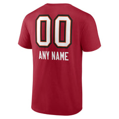Tampa Bay Buccaneers Personalized Name & Number Team Wordmark T-Shirt | NFL Near me
