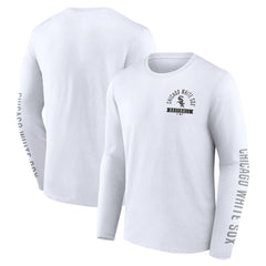 Chicago White Sox Fanatics Press Box Long Sleeve T-Shirt - MLB T-shirts