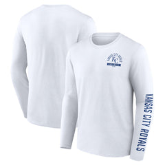 Kansas City Royals Fanatics Press Box Long Sleeve T-Shirt - MLB T-shirts