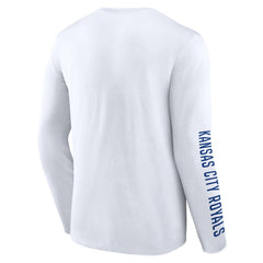 Kansas City Royals Fanatics Press Box Long Sleeve T-Shirt - MLB T-shirts