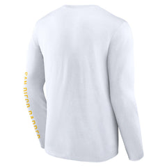 San Diego Padres Fanatics Press Box Long Sleeve T-Shirt - MLB T-shirts