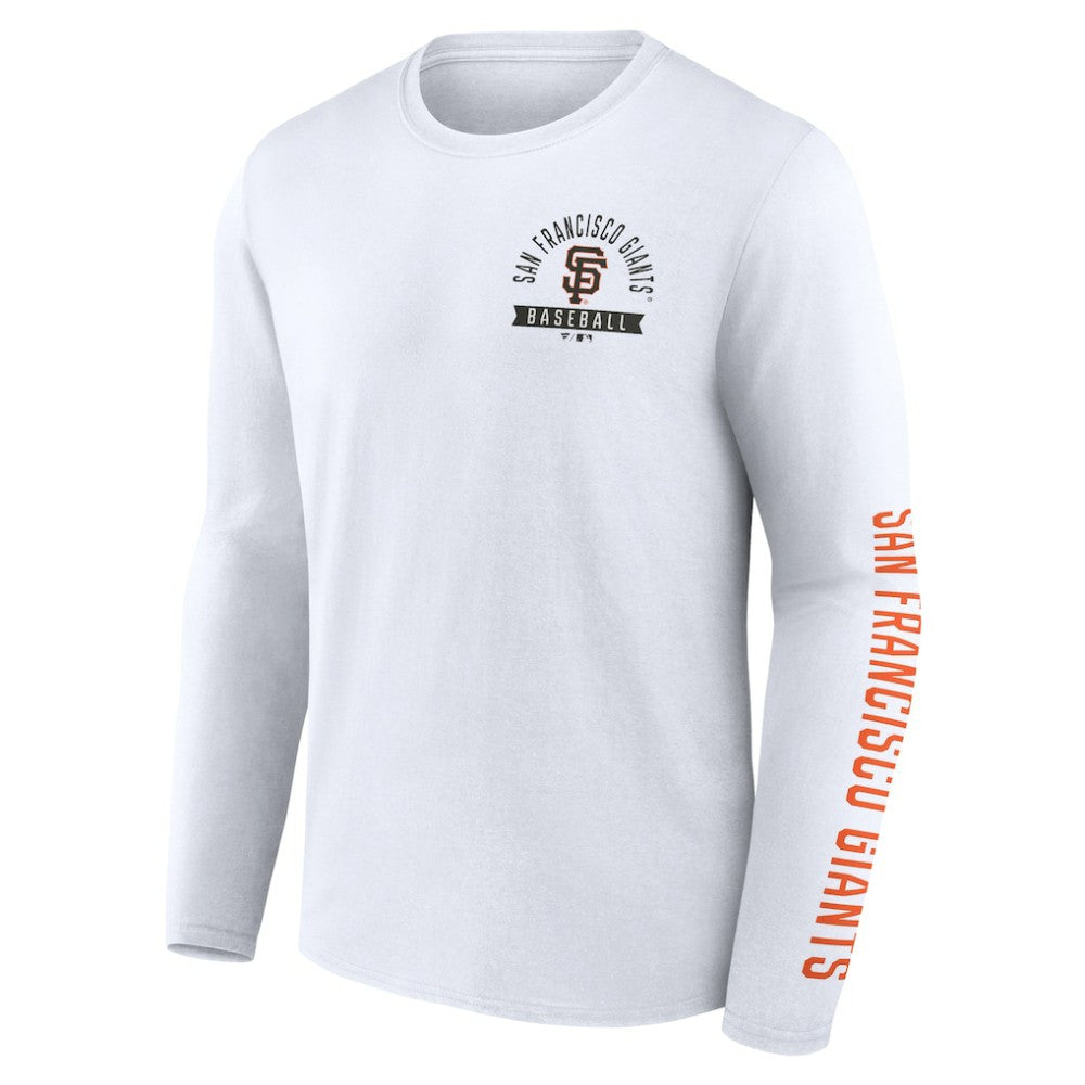 San Francisco Giants Fanatics Press Box Long Sleeve T-Shirt - MLB T-shirts