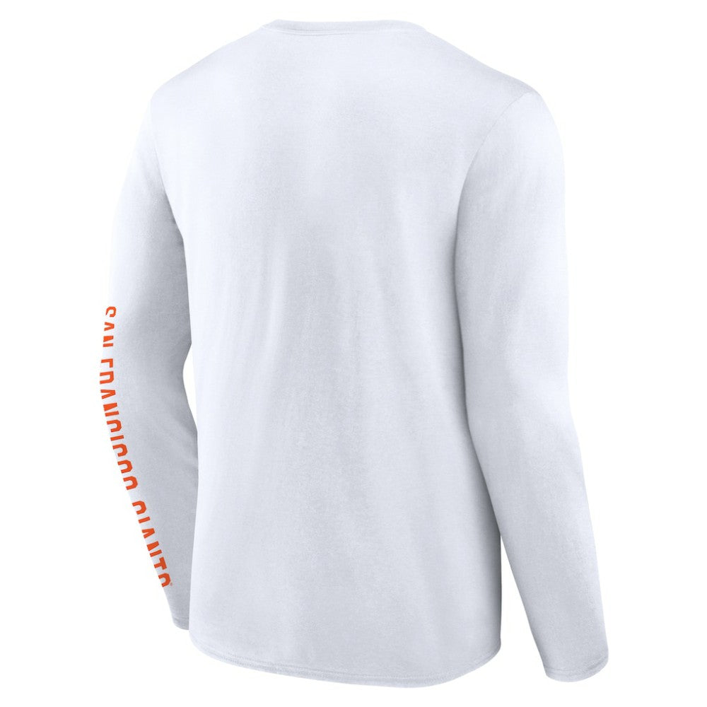 San Francisco Giants Fanatics Press Box Long Sleeve T-Shirt - MLB T-shirts