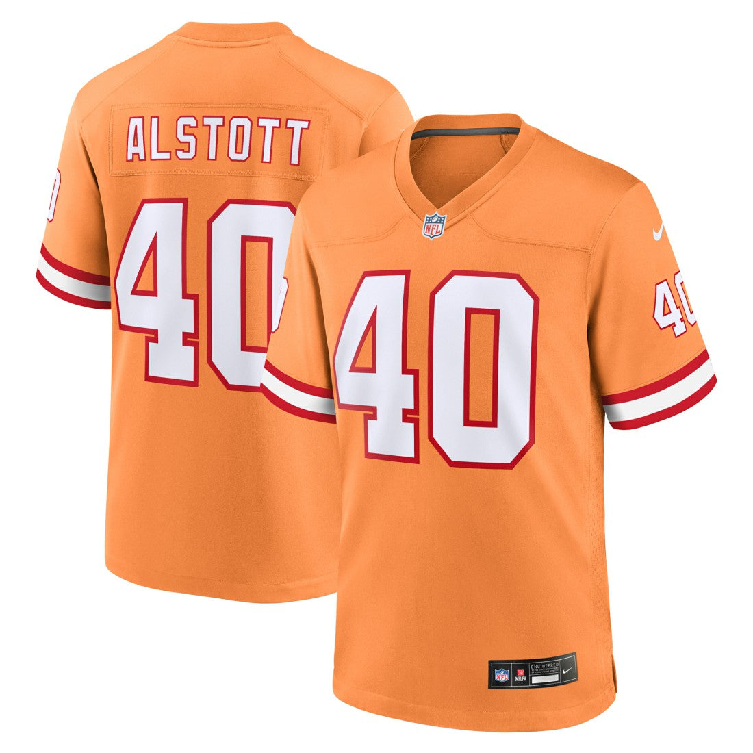 Tampa Bay Buccaneers Mike Alstott  Throwback Game Jersey | NFL Near me