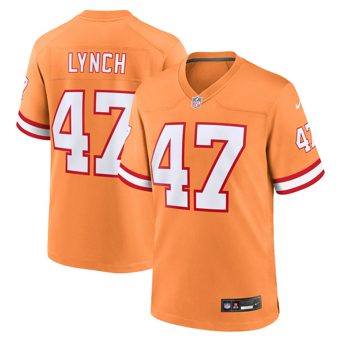 Tampa Bay Buccaneers John Lynch  Throwback Game Jersey | NFL Hot