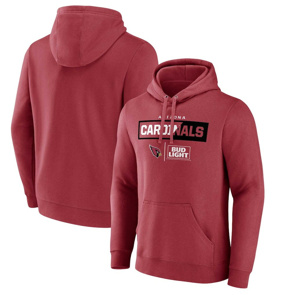 Arizona Cardinals NFL x Bud Light Pullover Hoodie | NFL Discount