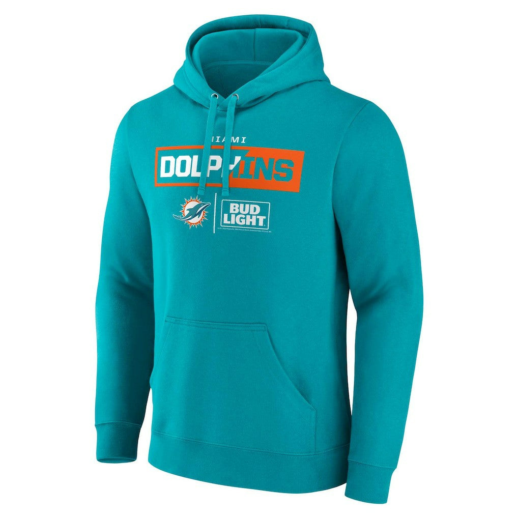 Miami Dolphins NFL x Bud Light Pullover Hoodie | NFL Discount