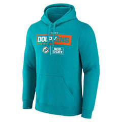 Miami Dolphins NFL x Bud Light Pullover Hoodie | NFL Discount