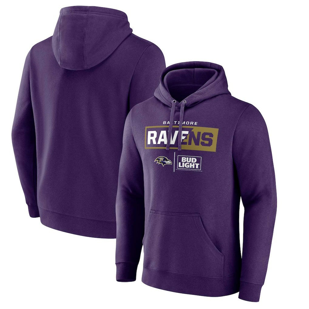 Baltimore Ravens NFL x Bud Light Pullover Hoodie | NFL Near me