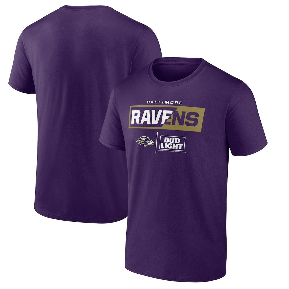 Baltimore Ravens NFL x Bud Light T-Shirt | NFL Outlet