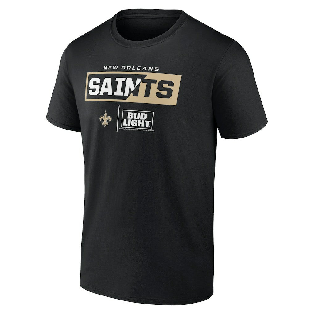 New Orleans Saints NFL x Bud Light T-Shirt | NFL Hot