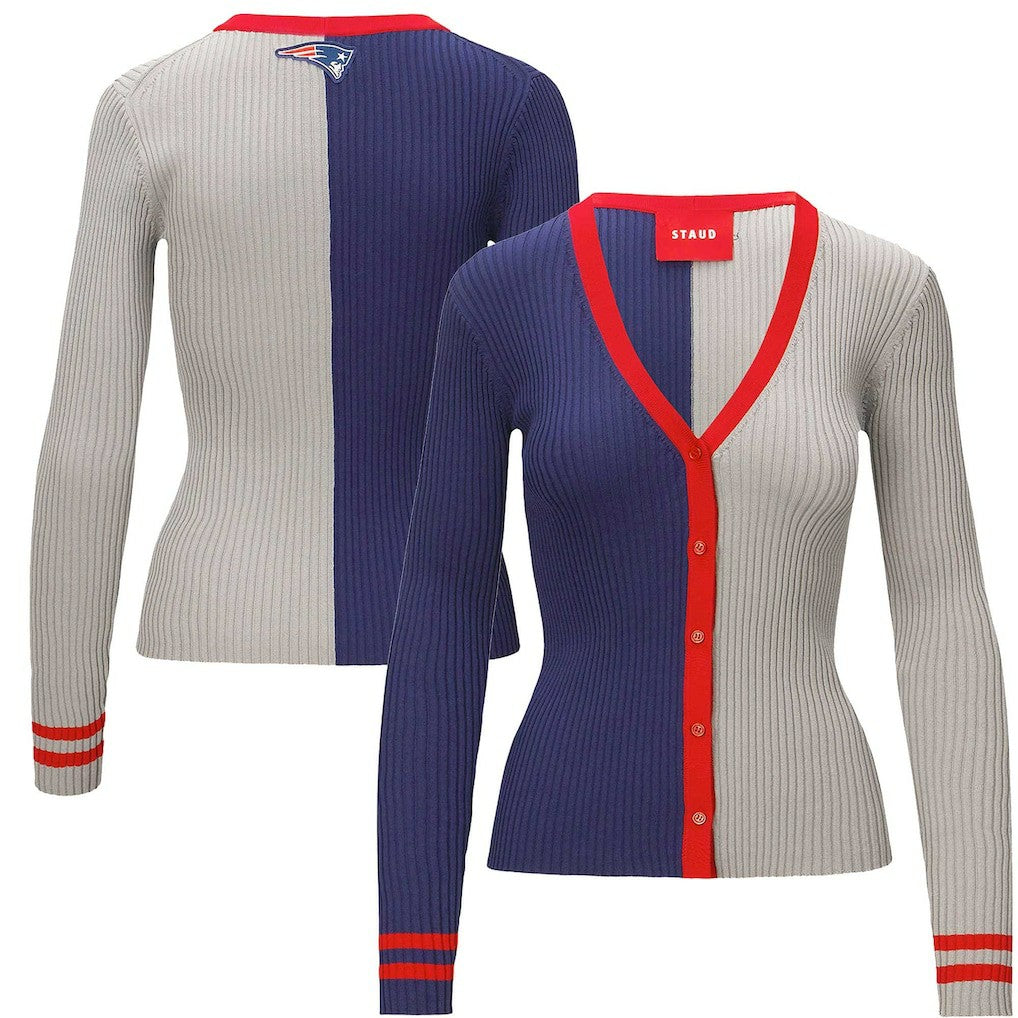 New England Patriots STAUD Women's Cargo Sweater | NFL On sale