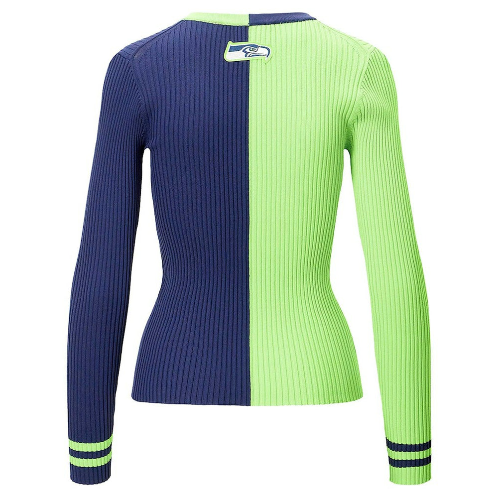 Seattle Seahawks STAUD Women's Cargo Sweater | NFL New