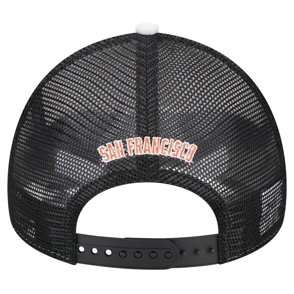 San Francisco Giants New Era Spring Training Circle Foam A-Frame 9FORTY Trucker Adjustable Hat - MLB Hats