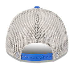 Khaki/Blue Dallas Mavericks Throwback Patch Trucker 9FORTY Adjustable Hat sale | NBA