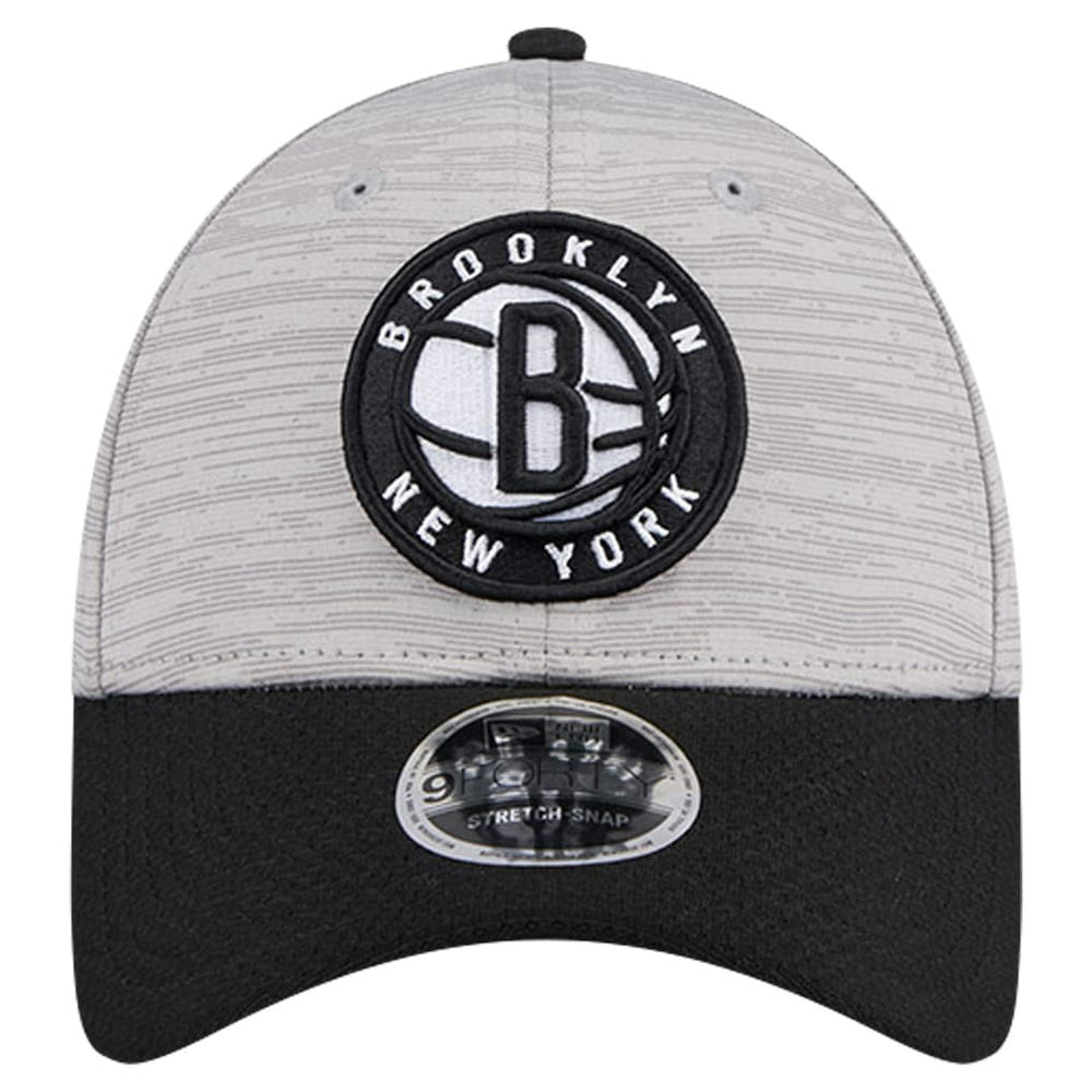 Heather Gray/Black Brooklyn Nets Active Digi-Tech Two-Tone 9FORTY Adjustable Hat | NBA