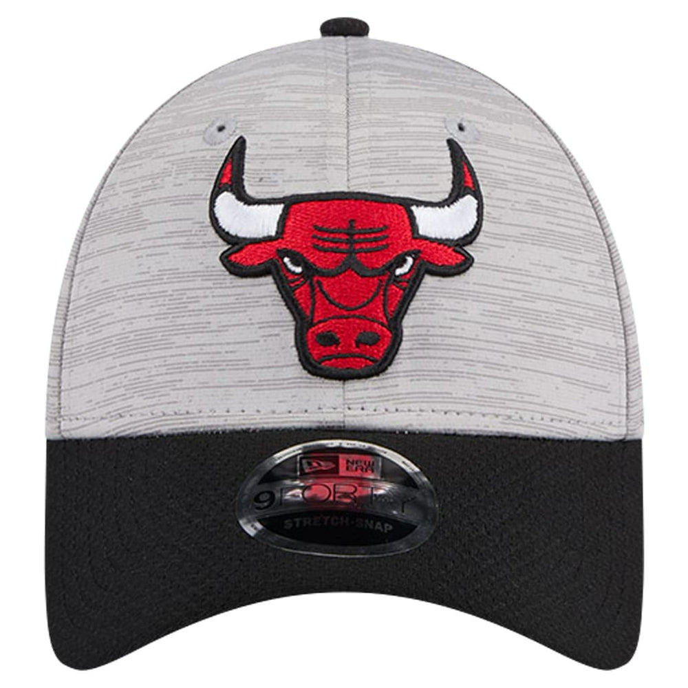 Heather Gray/Black Chicago Bulls Active Digi-Tech Two-Tone 9FORTY Adjustable Hat | NBA