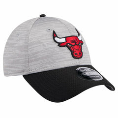 Heather Gray/Black Chicago Bulls Active Digi-Tech Two-Tone 9FORTY Adjustable Hat | NBA