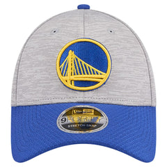 Heather Gray/Royal Golden State Warriors Active Digi-Tech Two-Tone 9FORTY Adjustable Hat sale | NBA