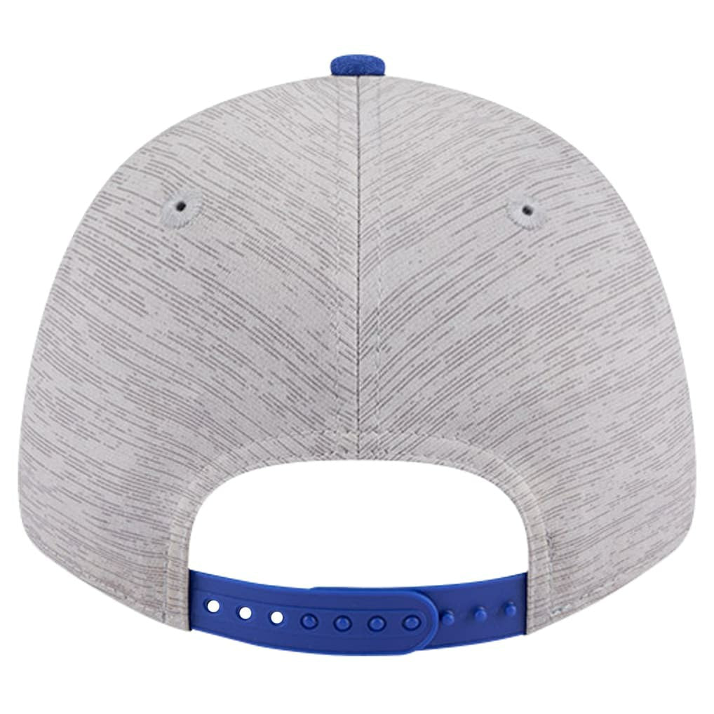 Heather Gray/Royal Golden State Warriors Active Digi-Tech Two-Tone 9FORTY Adjustable Hat sale | NBA