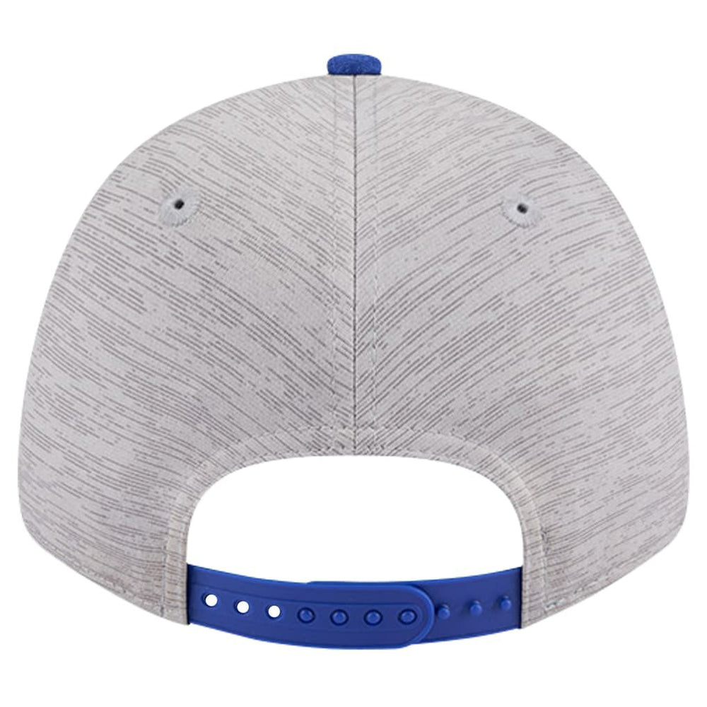 Heather Gray/Royal Golden State Warriors Active Digi-Tech Two-Tone 9FORTY Adjustable Hat sale | NBA