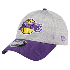 Heather Gray/Purple Los Angeles Lakers Active Digi-Tech Two-Tone 9FORTY Adjustable Hat | NBA