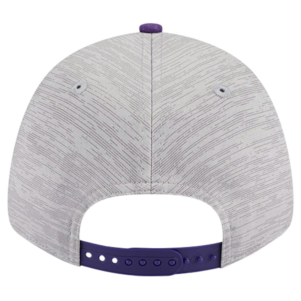 Heather Gray/Purple Los Angeles Lakers Active Digi-Tech Two-Tone 9FORTY Adjustable Hat | NBA