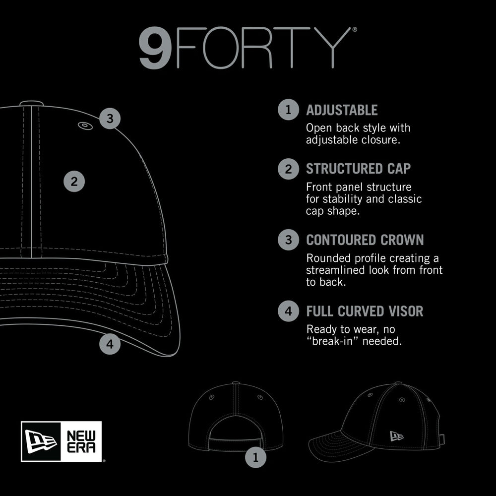 Heather Gray/Purple Los Angeles Lakers Active Digi-Tech Two-Tone 9FORTY Adjustable Hat | NBA