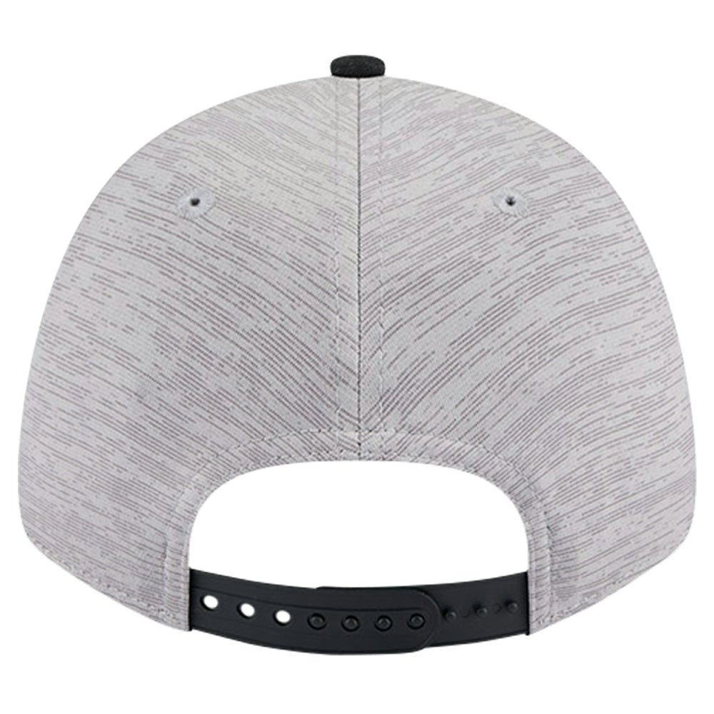 Heather Gray/Black Miami Heat Active Digi-Tech Two-Tone 9FORTY Adjustable Hat | NBA