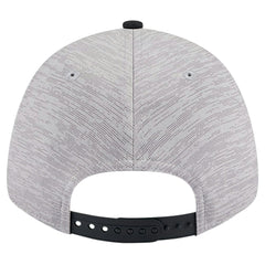 Heather Gray/Black Miami Heat Active Digi-Tech Two-Tone 9FORTY Adjustable Hat | NBA