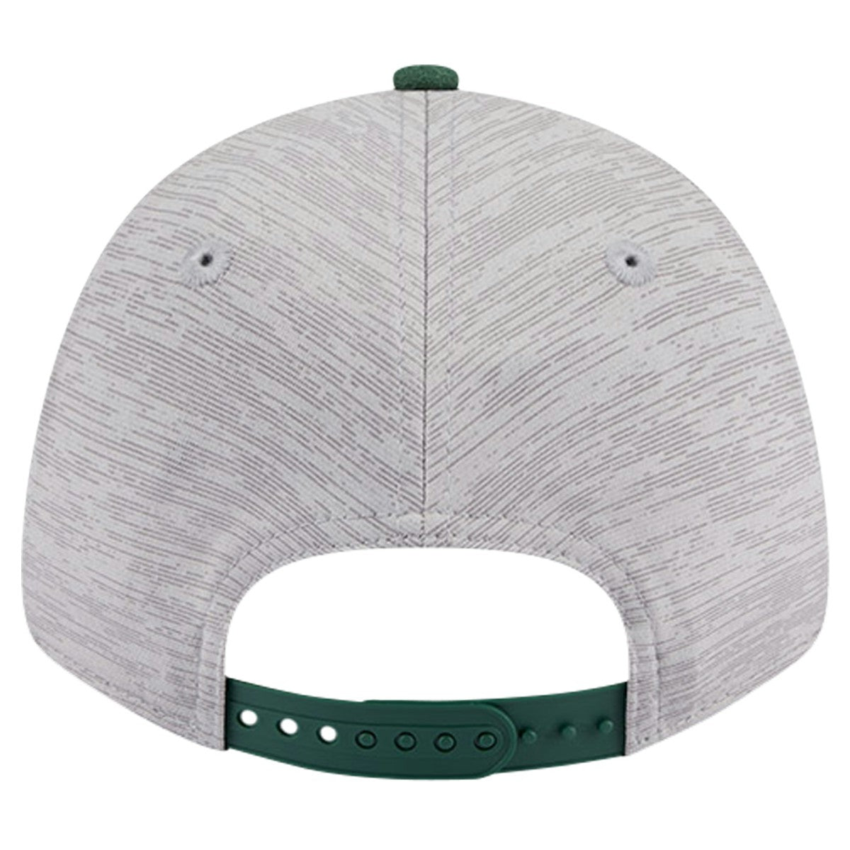 Heather Gray/Hunter Green Milwaukee Bucks Active Digi-Tech Two-Tone 9FORTY Adjustable Hat | NBA