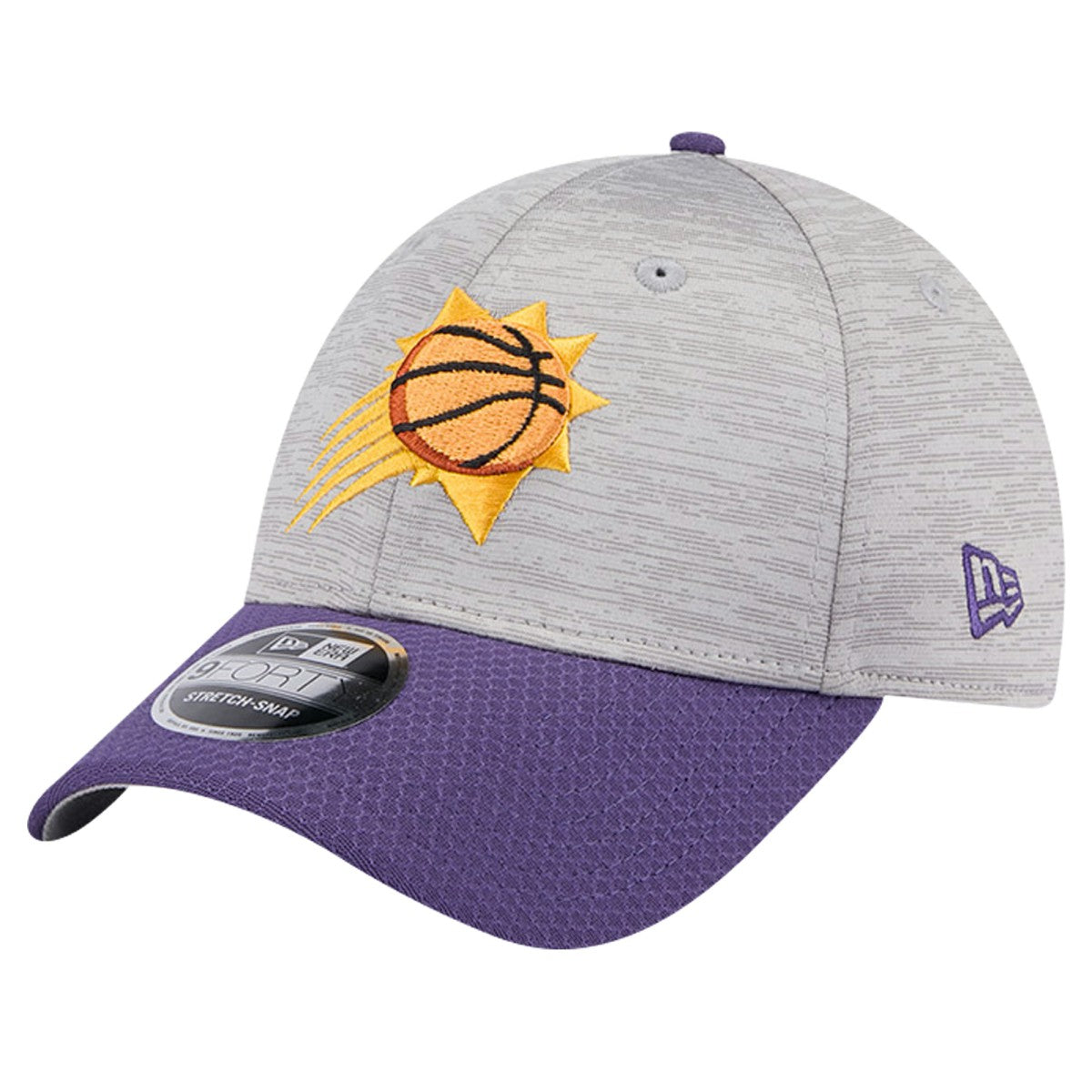 Heather Gray/Purple Phoenix Suns Active Digi-Tech Two-Tone 9FORTY Adjustable Hat | NBA