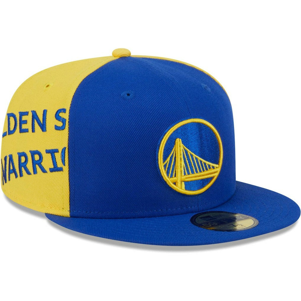 Royal/Gold Golden State Warriors Gameday Wordmark 59FIFTY Fitted Hat sale | NBA