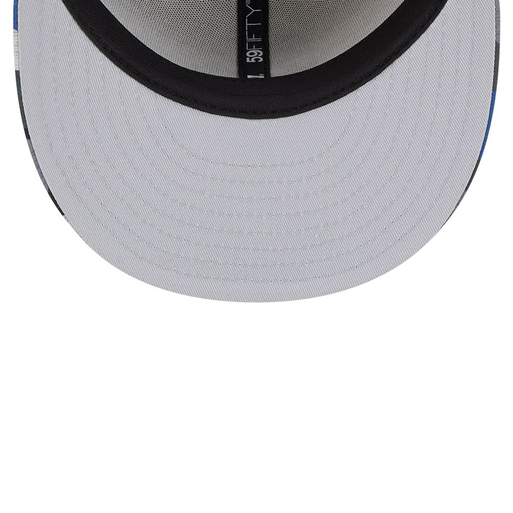 Gray Philadelphia 76ers Active Color Camo Visor 59FIFTY Fitted Hat | NBA