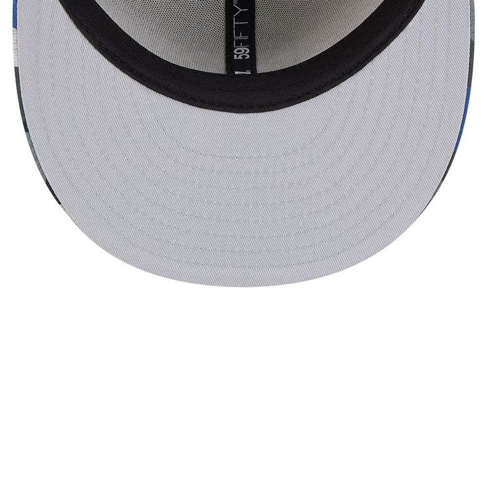 Gray Philadelphia 76ers Active Color Camo Visor 59FIFTY Fitted Hat | NBA