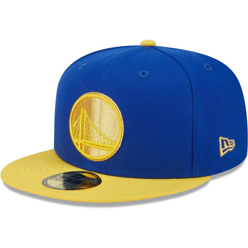 Royal/Gold Golden State Warriors Gameday Gold Pop Stars 59FIFTY Fitted Hat sale | NBA
