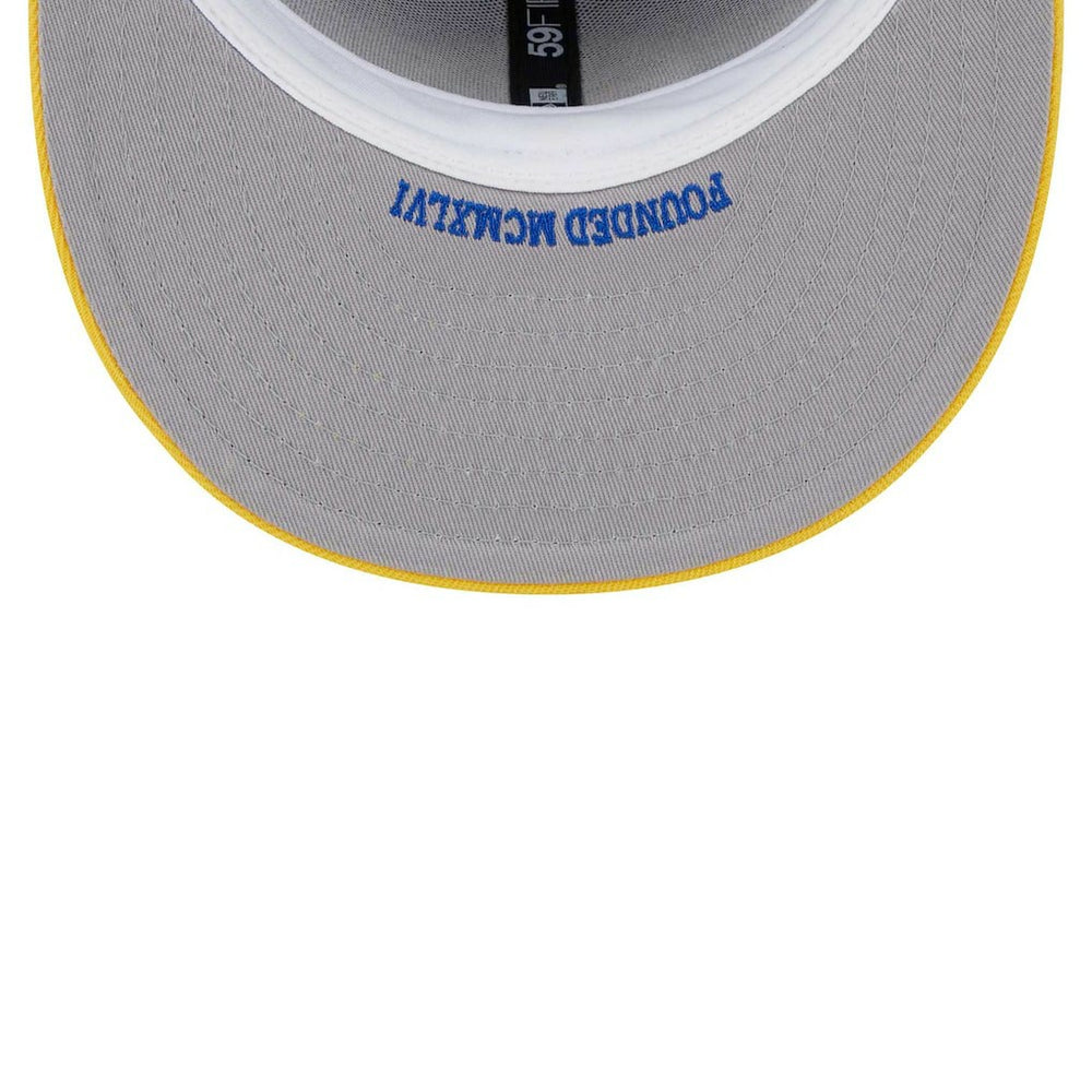 Royal/Gold Golden State Warriors Gameday Gold Pop Stars 59FIFTY Fitted Hat sale | NBA