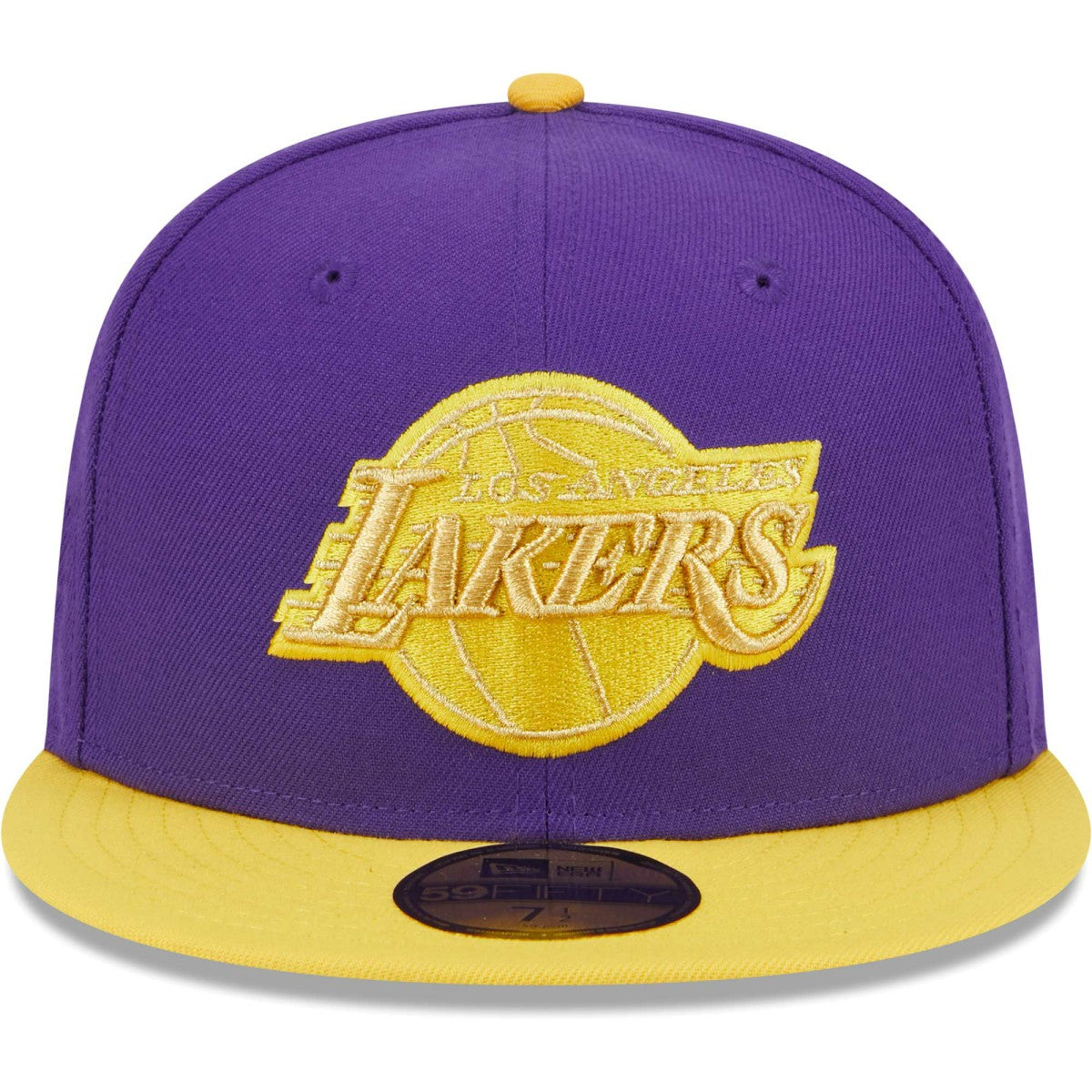 Purple/Gold Los Angeles Lakers Gameday Gold Pop Stars 59FIFTY Fitted Hat | NBA