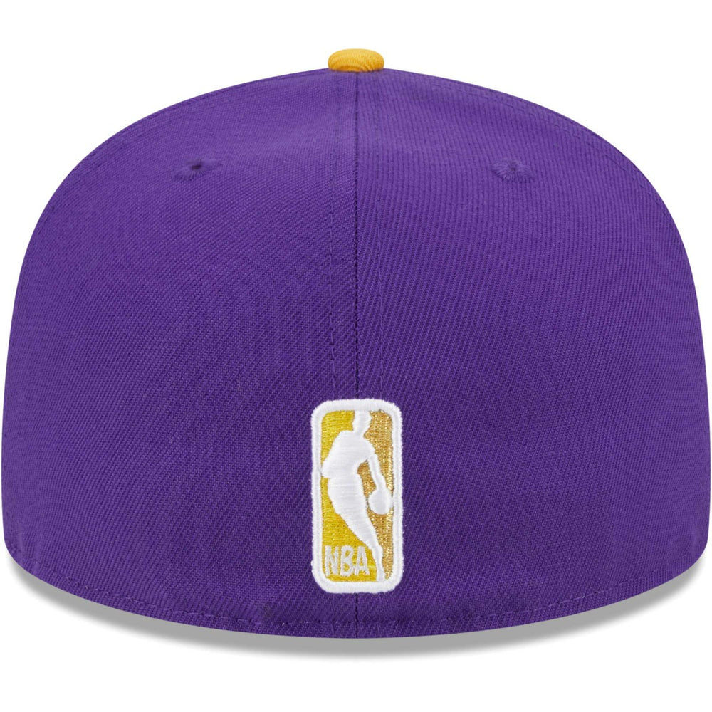 Purple/Gold Los Angeles Lakers Gameday Gold Pop Stars 59FIFTY Fitted Hat | NBA