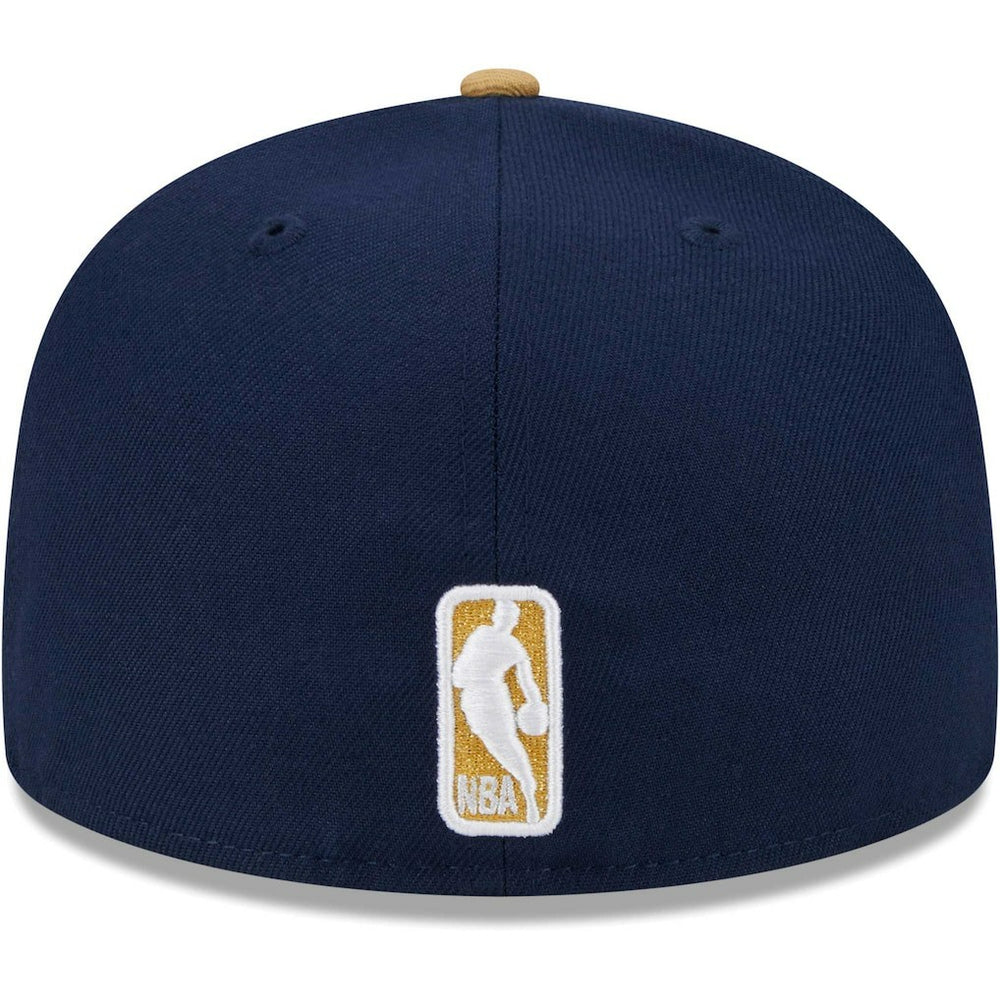 Navy/Gold New Orleans Pelicans Gameday Gold Pop Stars 59FIFTY Fitted Hat | NBA