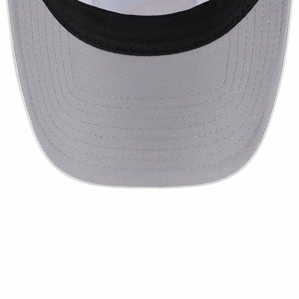 White/Royal Golden State Warriors Court Sport Foam A-Frame 9FORTY Adjustable Trucker Hat sale | NBA