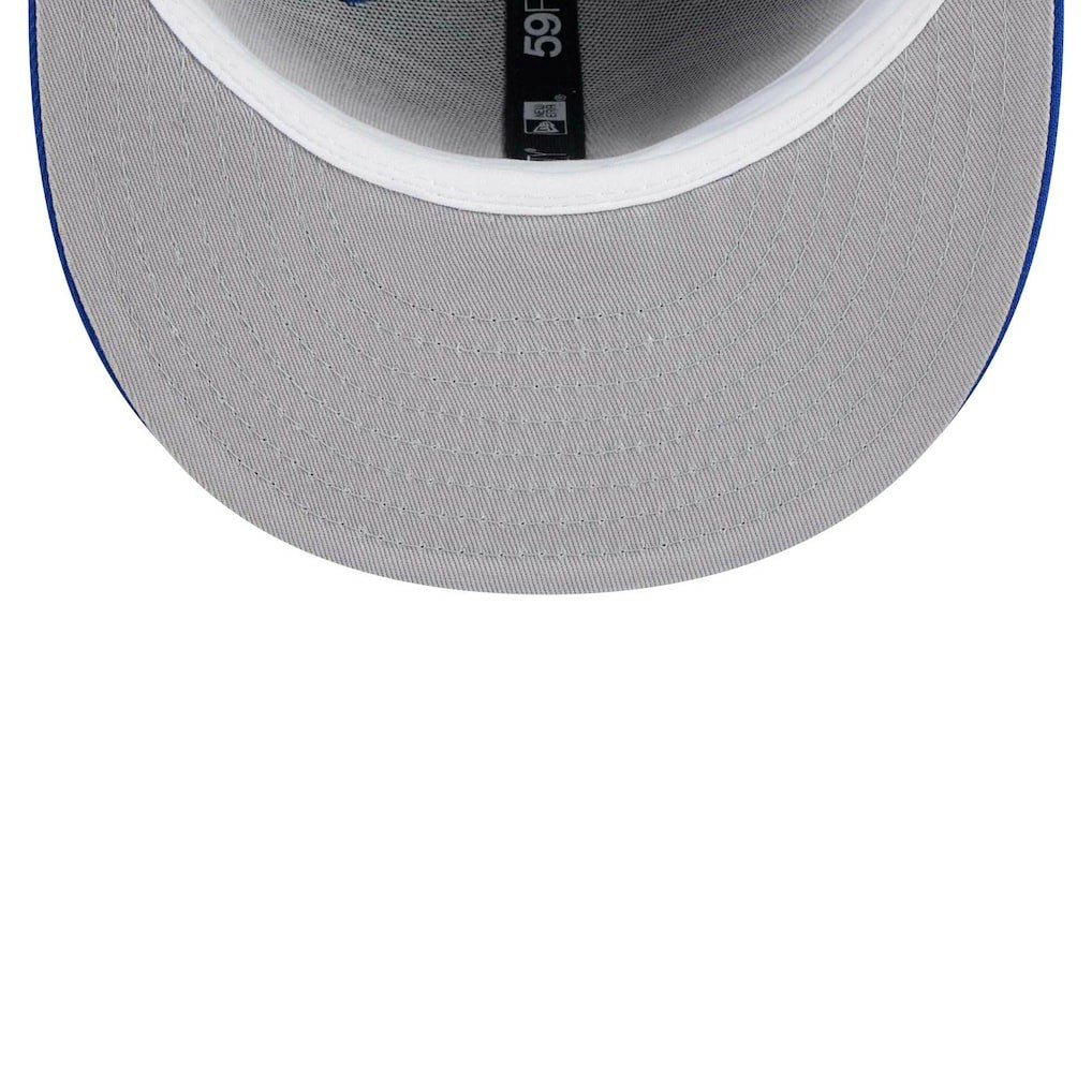 Royal Golden State Warriors Game Day Hollow Logo Mashup 59FIFTY Fitted Hat sale | NBA