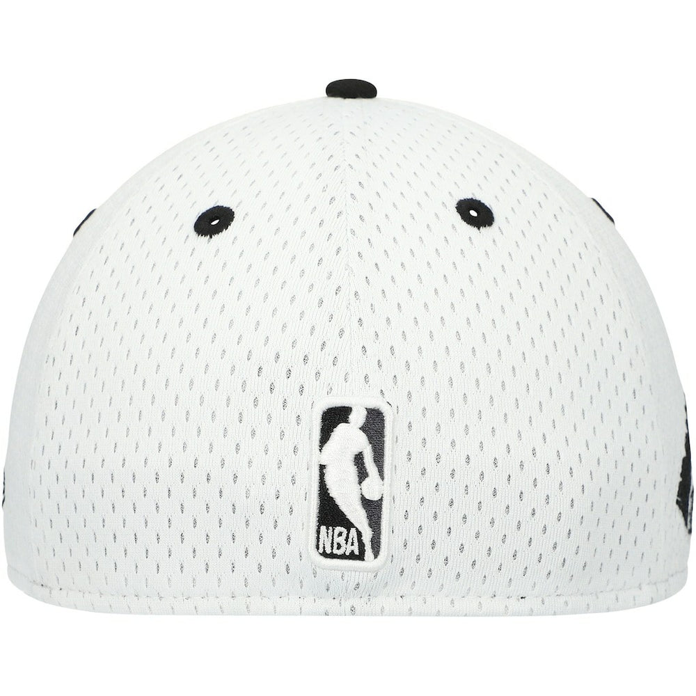 White/Black Brooklyn Nets Throwback 2Tone 59FIFTY Fitted Hat | NBA