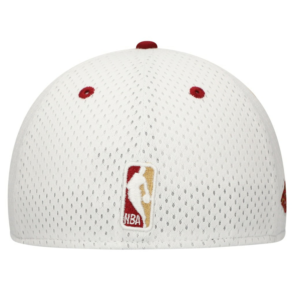 White/Wine Cleveland Cavaliers Throwback 2Tone 59FIFTY Fitted Hat sale | NBA