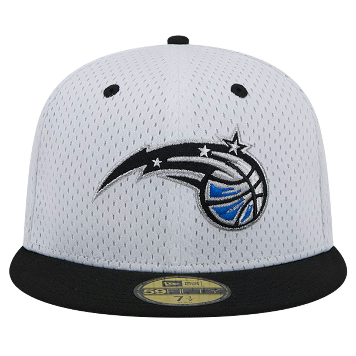 White/Black Orlando Magic Throwback 2Tone 59FIFTY Fitted Hat | NBA