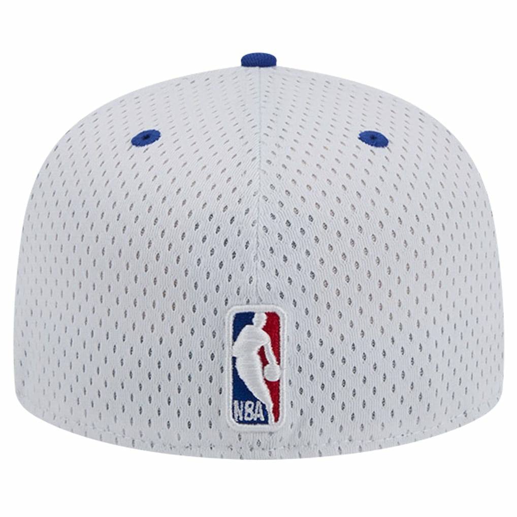 White/Royal Philadelphia 76ers Throwback 2Tone 59FIFTY Fitted Hat | NBA